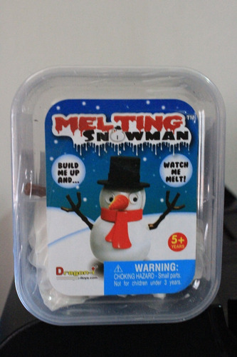 Muñeco De Nieve Para Armar Plastico Melting Snowman